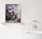 Paint by Number for Adults Beginner Students Canvas ONLY,Ideal Gift Choice for Festival, DIY Acrylic Painting Kit for Room Decor (Purple Flowers)